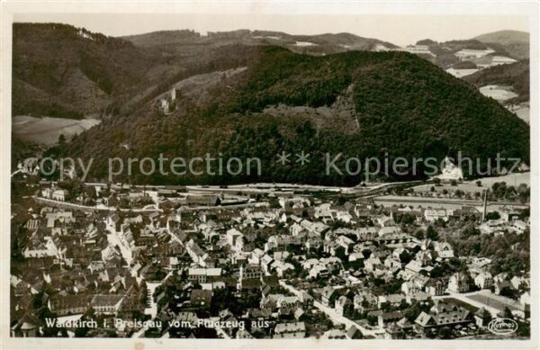 Waldkirch Breisgau Fliegeraufnahme