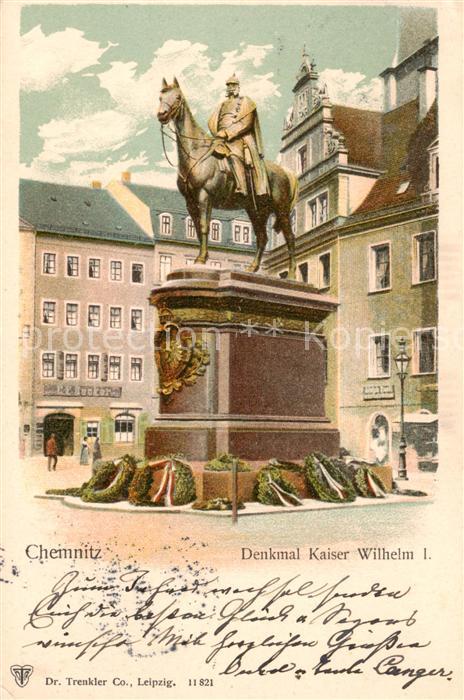 Chemnitz Denkmal Kaiser Wilhelm
