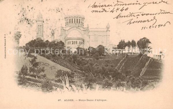 Alger Algerien Notre Dame d Afrique