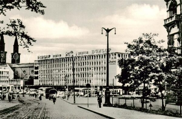 Ludwigshafen  Rhein Blick zum Ankerhof