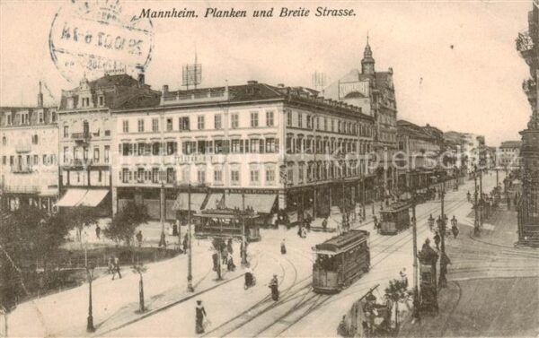 Mannheim Planken und Breite Strasse