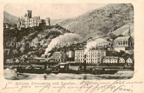 Stolzenfels Schloss Koblenz mit Capellen