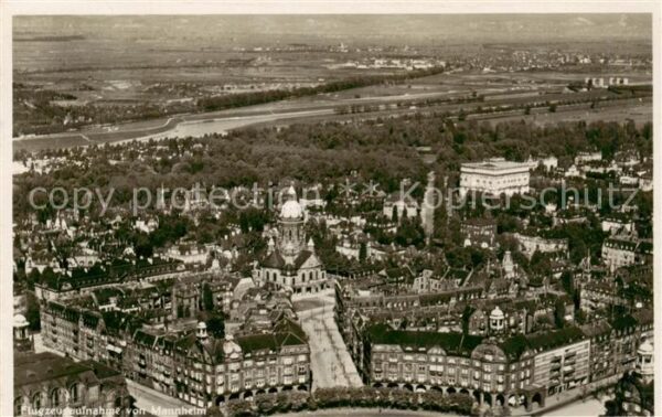 Mannheim Fliegeraufnahme