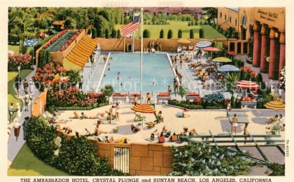 Los Angeles California The Ambassador Hotel