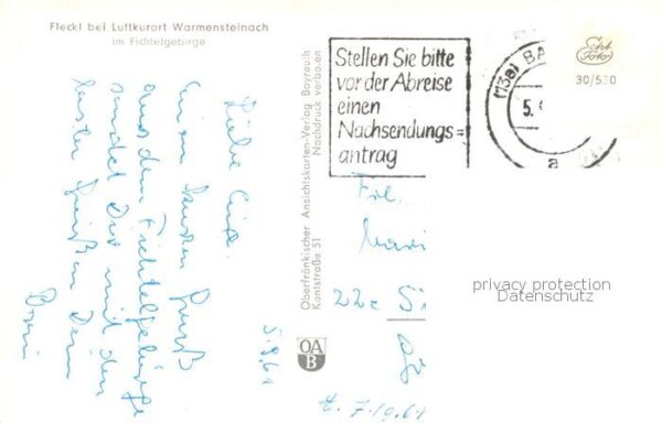Fleckl Oberwarmensteinach Panorama – Bild 2