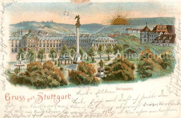 Stuttgart Schlossplatz