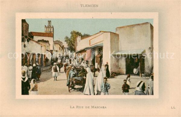 Tlemcen Algerie La Rue de Mascara