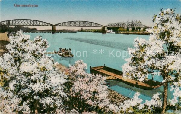Germersheim Partie am Rhein