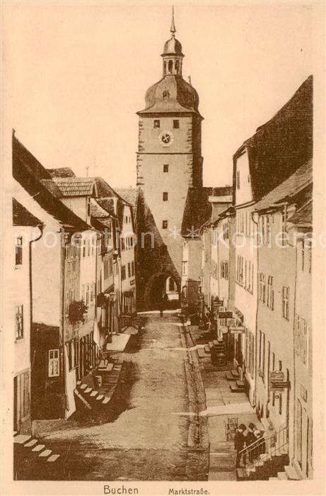 Buchen Odenwald Marktstrasse Stadttor