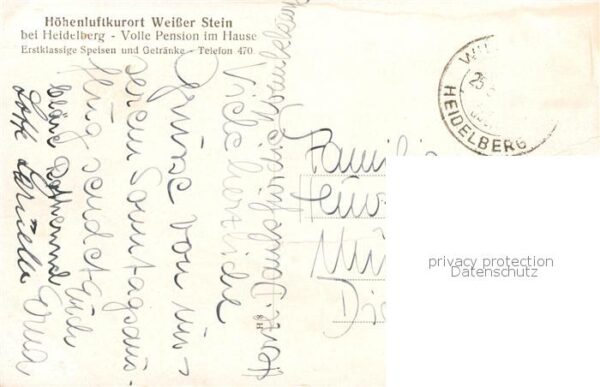 Heidelberg Neckar Pension Wolf am Weissen Stein – Bild 2