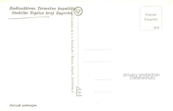 Stubicke Toplice Croatia Radioaktivno Termalno kupaliste – Bild 2