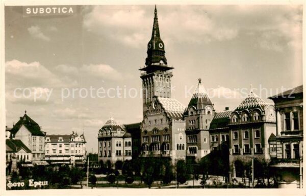 Subotica Szabadka Serbija Altstadt Kirche