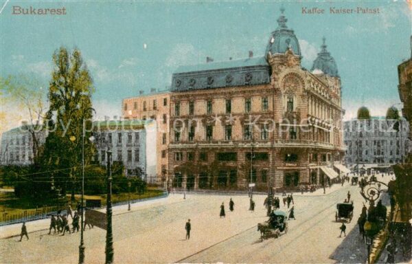 Bukarest Kaffee Kaiser Palast