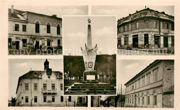 Dunafoeldvar HU Ortsmotive Denkmal