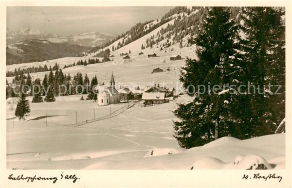 Balderschwang Gasthaus Pension Kienle Kirche
