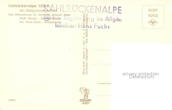 Ofterschwang Kahlrueckenalpe am Rangiswangerhorn – Bild 2