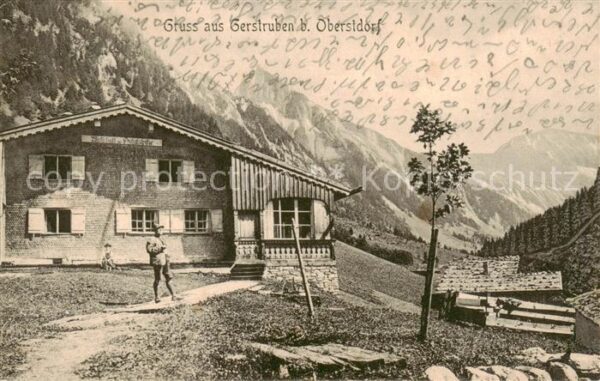 Gerstruben Oberstdorf Wirtschaft zur Hoefatsspitze Allgaeuer Alpen