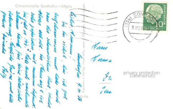 Sonthofen  Oberallgaeu Ostrachstrasse Allgaeuer Alpen – Bild 2