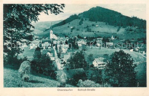Oberstaufen Panorama Schlossstrasse Hoehenluftkurort