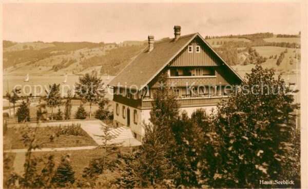 Buehl Alpsee Immenstadt Allgaeu Cafe Pension Haus Seeblick