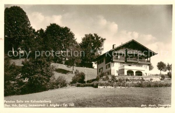 Immenstadt Allgaeu Pension Seitz am Kalvarienberg