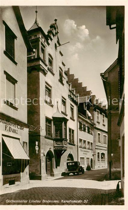 Lindau Bodensee Bierlokal und Gothische Weinstube zum Gothenkeller Karlinenstras