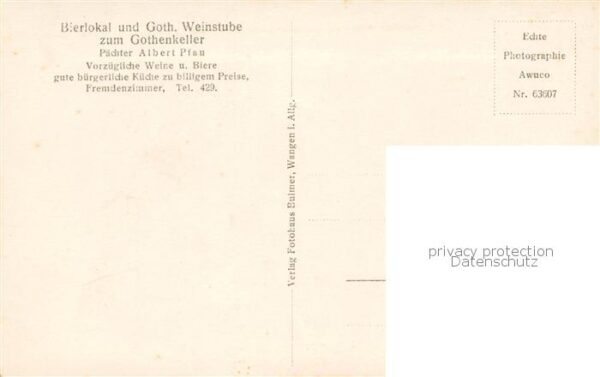 Lindau Bodensee Bierlokal und Gothische Weinstube zum Gothenkeller Karlinenstras – Bild 2