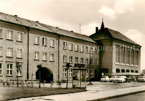 Pasewalk Mecklenburg Vorpommern Rat des Kreises und Rats Cafe