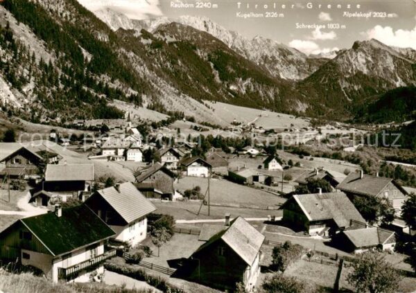 Hinterstein Bad Hindelang Panorama