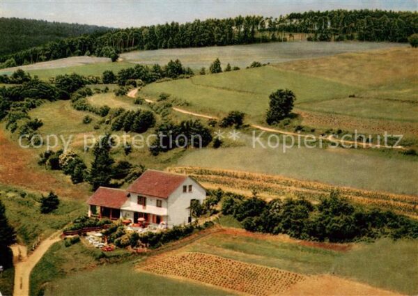 Bad Salzschlirf Cafe Sonnenkanzel Fliegeraufnahme