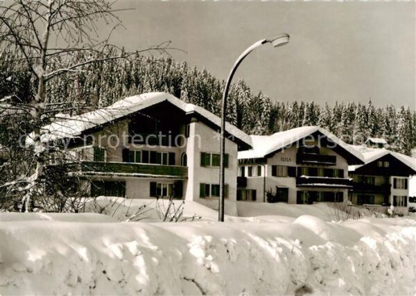Oberstaufen Winteridyll Pension Jlola