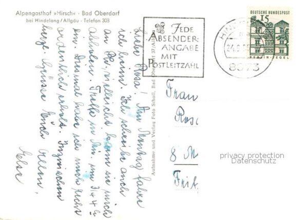 Bad Oberdorf Alpengasthof Hirsch – Bild 2