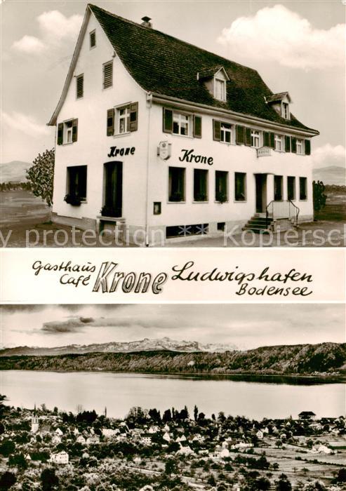 Ludwigshafen Bodensee Gasthaus Cafe Krone Panorama