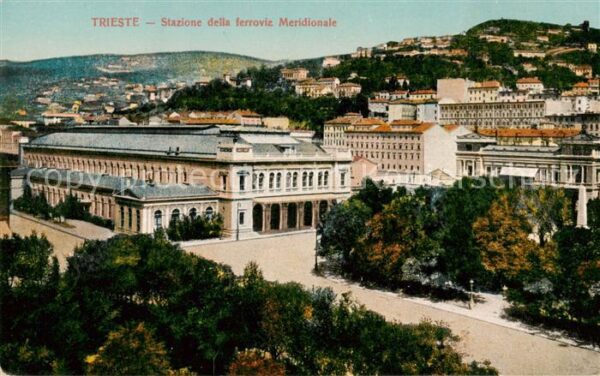 Trieste Triest IT Stazione della ferroviz Meridionale
