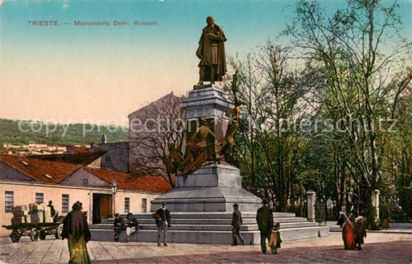 Trieste Triest IT Monumento Dom Rossetti