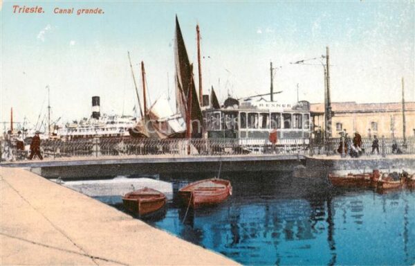 Trieste Triest IT Canal grande