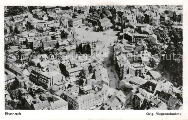 Eisenach Fliegeraufnahme