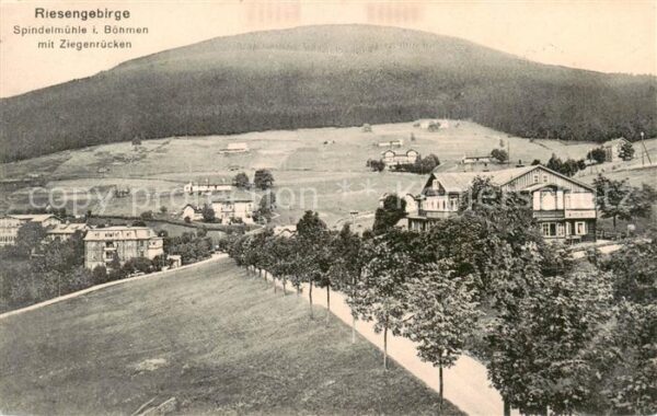 Spindelmuehle Riesengebirge Spindleruv Mlyn CZ mit Ziegenruecken