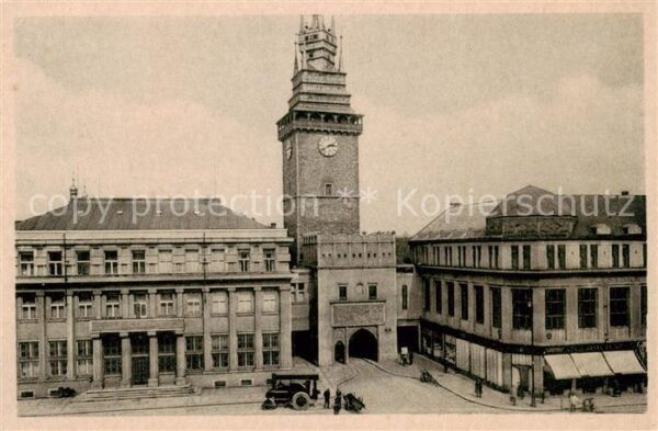 Pardubice Pardubitz CZ Rathaus