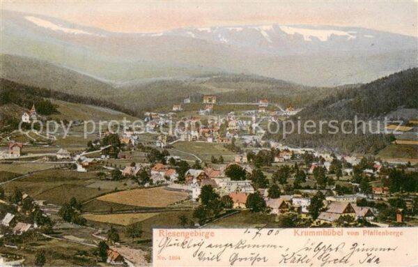 Krummhuebel Karpacz Riesengebirge PL Panorama