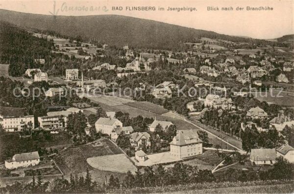 Bad Flinsberg Swieradow Zdroj PL Blick nach der Brandhoehe