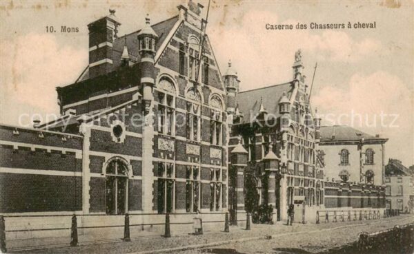 Mons  Belgie Caserne des Chasseurs a cheval
