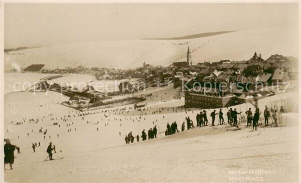 Oberwiesenthal Erzgebirge Wintersportplatz