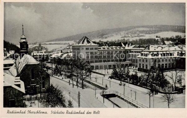 Oberschlema Erzgebirge Radiumbad Panorama