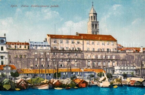 Split Spalato Zidine Dioklecianove palace