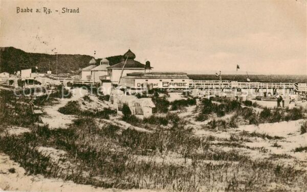 Baabe Ostseebad Ruegen Strand