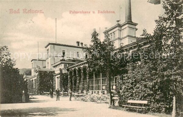 Bad Reinerz Duszniki-Zdrój PL Palmenhaus und Badehaus