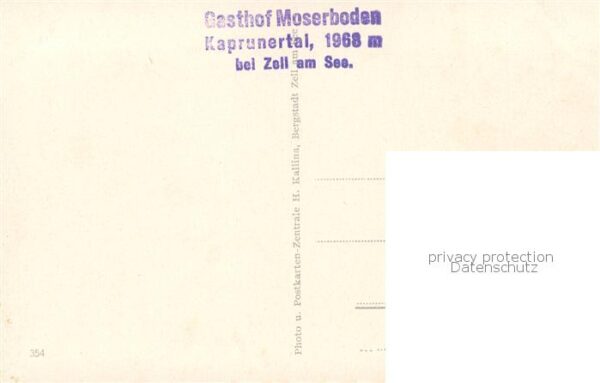 Kaprunertal AT Hotel Moserboden mit Karlinger Gletscher – Bild 2