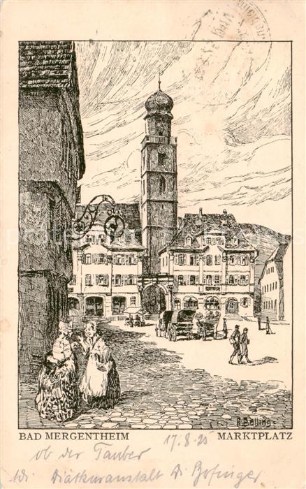 Bad Mergentheim Marktplatz