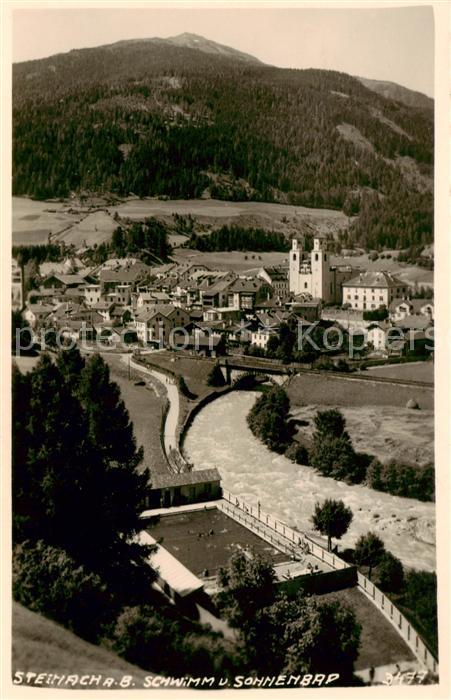 Steinach Brenner Tirol Schwimm und Sonnenbad Panorama